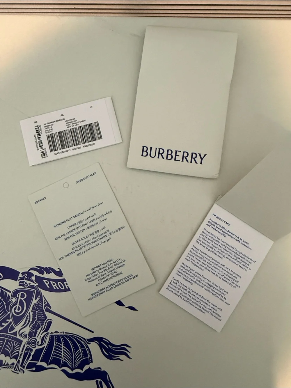 BURBERRY SHOES